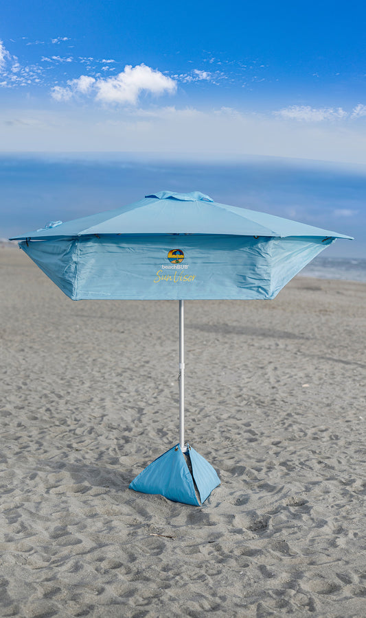 beachBUB beach umbrella with sunshade addon