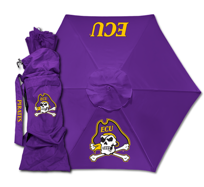 East Carolina Pirates beach umbrella