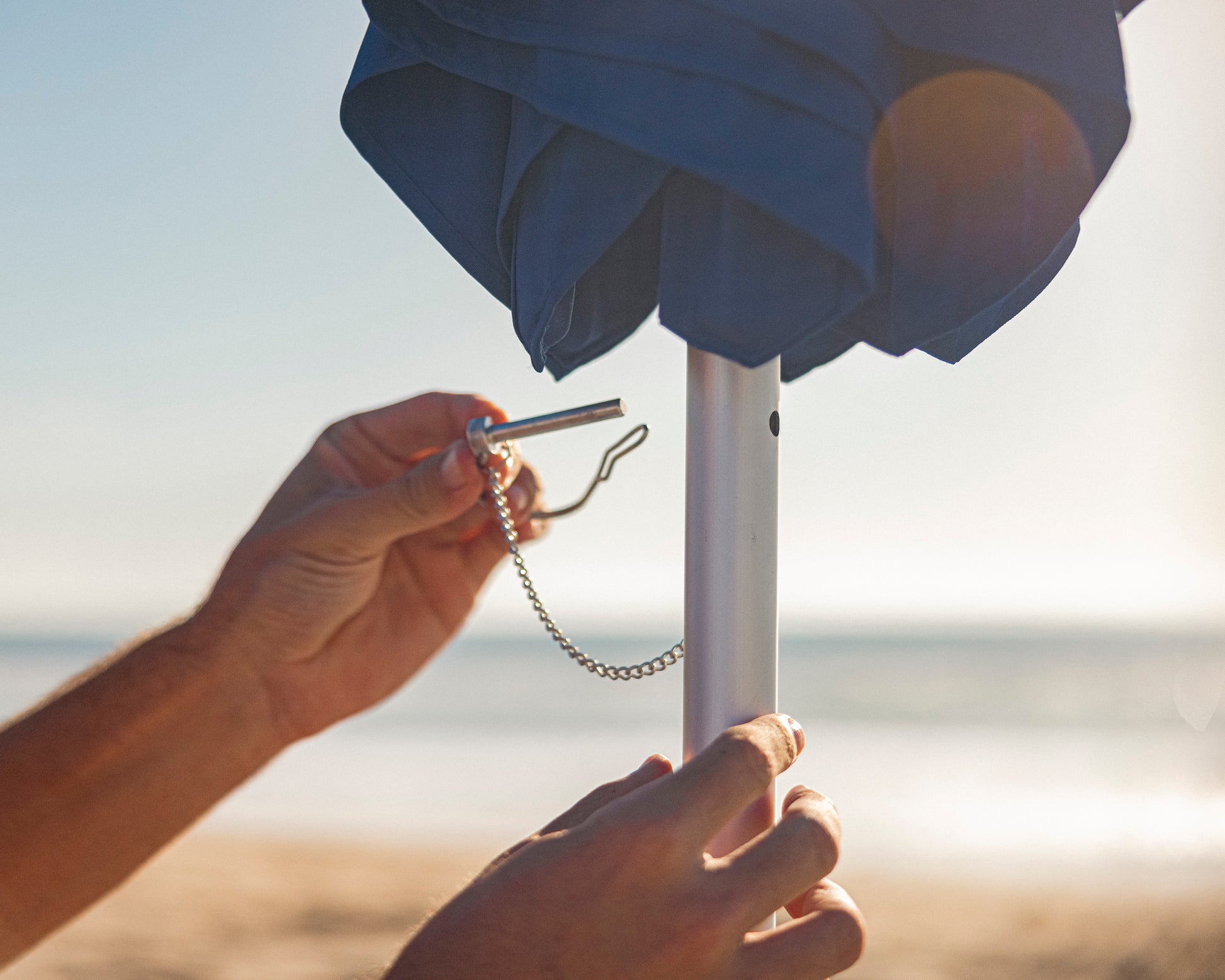 beach umbrella hitch pin